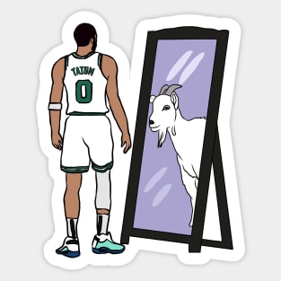 Jayson Tatum, The GOAT Sticker